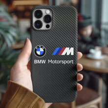 Load image into Gallery viewer, BMW M Motorsport Tempered Glass iPhone Case FREE Shipping Worldwide!
