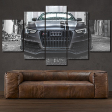 Laden Sie das Bild in den Galerie-Viewer, Audi RS5 5-piece framed canvas print – wall art gift for sports car enthusiasts