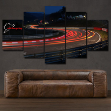 Load image into Gallery viewer, Nurburgring 5-piece framed canvas print – wall art gift for sports car enthusiasts