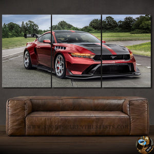 Ford Mustang GTD Canvas FREE Shipping Worldwide!!