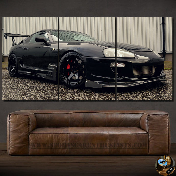 Toyota Supra MK4 Canvas FREE Shipping Worldwide!! - Sports Car Enthusiasts