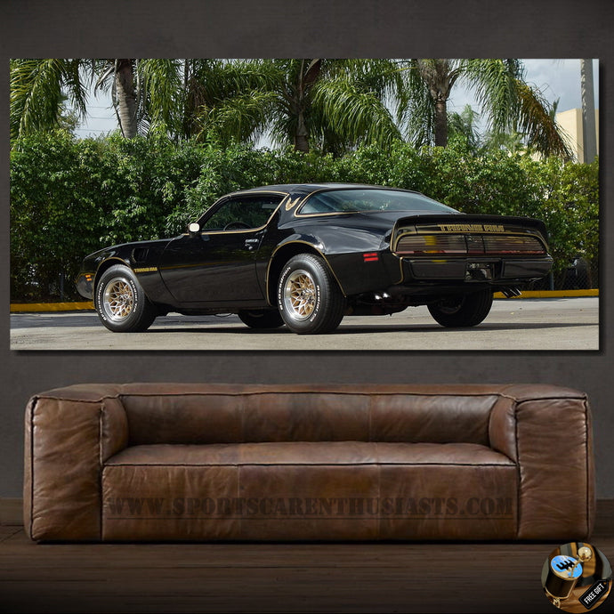 Pontiac Firebird Trans Am Canvas Free Shipping Worldwide!!