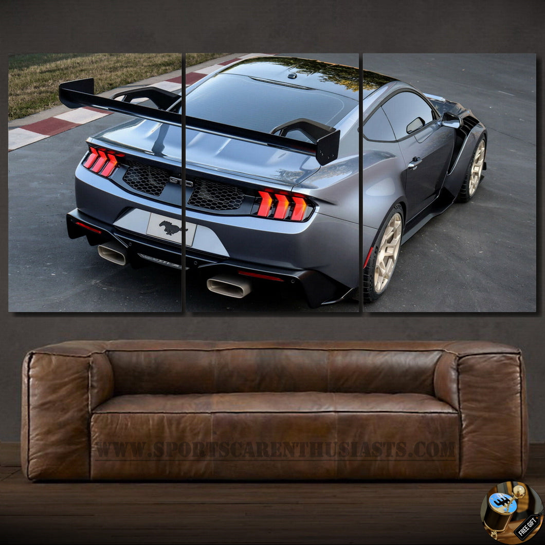 Ford Mustang GTD Canvas FREE Shipping Worldwide!!