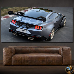 Ford Mustang GTD Canvas FREE Shipping Worldwide!!