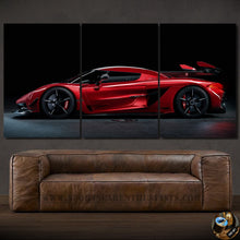 Laden Sie das Bild in den Galerie-Viewer, Koenigsegg Jesko Canvas FREE Shipping Worldwide!!