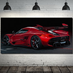 Koenigsegg Jesko Canvas FREE Shipping Worldwide!!