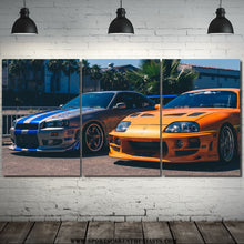 Laden Sie das Bild in den Galerie-Viewer, Dodge Challenger Liberty Walk Canvas FREE Shipping Worldwide!!