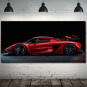 Koenigsegg Jesko Canvas FREE Shipping Worldwide!!