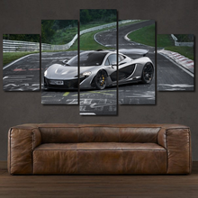 Charger l'image dans la galerie, McLaren P1 Nurburgring 5-piece framed canvas print – wall art gift for sports car enthusiasts
