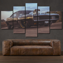 Load image into Gallery viewer, Dodge Charger RT 5-piece framed canvas print – wall art gift for sports car enthusiasts