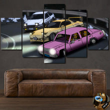 Load image into Gallery viewer, Initial D Simpsons Canvas FREE Shipping Worldwide!!