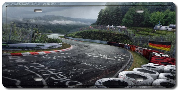 Nurburgring Decorative License Plate FREE Shipping Worldwide!!