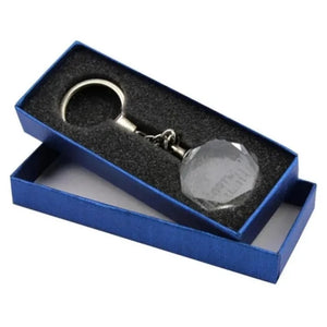 Porte-clés en cristal gravé au laser Livraison GRATUITE dans le monde entier !! 