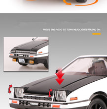 Charger l&#39;image dans la galerie, INITIAL D Toyota Trueno AE86 Alloy Car Model FREE Shipping Worldwide!!