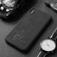 Load image into Gallery viewer, Luxury Alcantara Phone Cases For iPhone FREE Shipping Worldwide!!