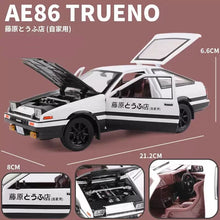 Charger l&#39;image dans la galerie, INITIAL D Toyota Trueno AE86 Alloy Car Model FREE Shipping Worldwide!!