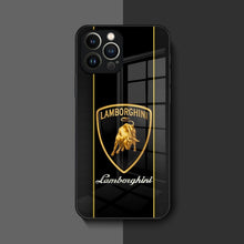 Laden Sie das Bild in den Galerie-Viewer, Lamborghini Carbon Fiber Phone Case for iPhone FREE Shipping Worldwide!!