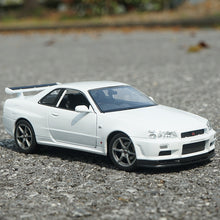 Charger l&#39;image dans la galerie, Nissan Skyline GTR R34 Alloy Car Model FREE Shipping Worldwide!!