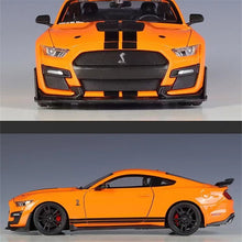 Laden Sie das Bild in den Galerie-Viewer, Ford Mustang Shelby GT500 Alloy Car Model FREE Shipping Worldwide!!