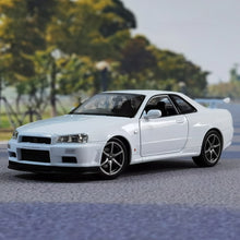 Load image into Gallery viewer, Nissan Skyline GTR R34 Alloy Car Model FREE Shipping Worldwide!!