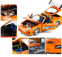 Load image into Gallery viewer, Fast and Furious Toyota Supra MK4 Alloy Car Model FREE Shipping Worldwide!!