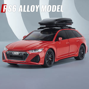 Audi RS6 Alloy Car Model FREE Shipping Worldwide!!