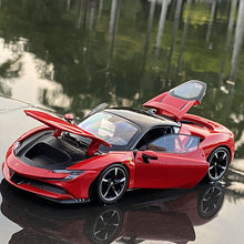 Laden Sie das Bild in den Galerie-Viewer, SF90 Alloy Car Model FREE Shipping Worldwide!!