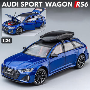 Audi RS6 Alloy Car Model FREE Shipping Worldwide!!