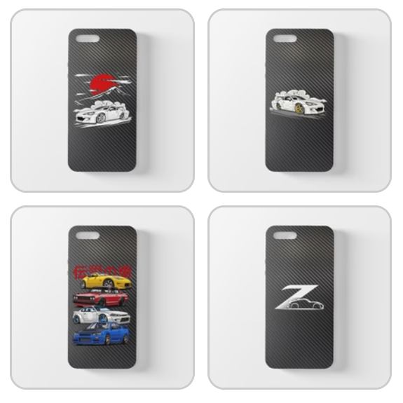 Coque iPhone en fibre de carbone JDM Livraison GRATUITE dans le monde entier !!