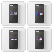 Charger l&#39;image dans la galerie, Coque iPhone en fibre de carbone et verre trempé BMW M Power, livraison gratuite dans le monde entier