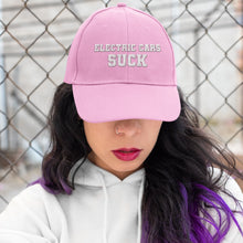 Load image into Gallery viewer, Electric Cars Suck Hat Cap FREE Shipping Worldwide!!