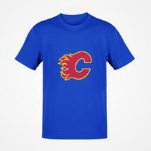 Load image into Gallery viewer, Calgary Flames NHL Premium Quality T-shirt FREE Shipping Worldwide!!