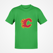 Load image into Gallery viewer, Calgary Flames NHL Premium Quality T-shirt FREE Shipping Worldwide!!