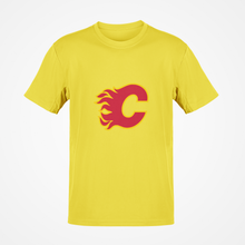 Load image into Gallery viewer, Calgary Flames NHL Premium Quality T-shirt FREE Shipping Worldwide!!