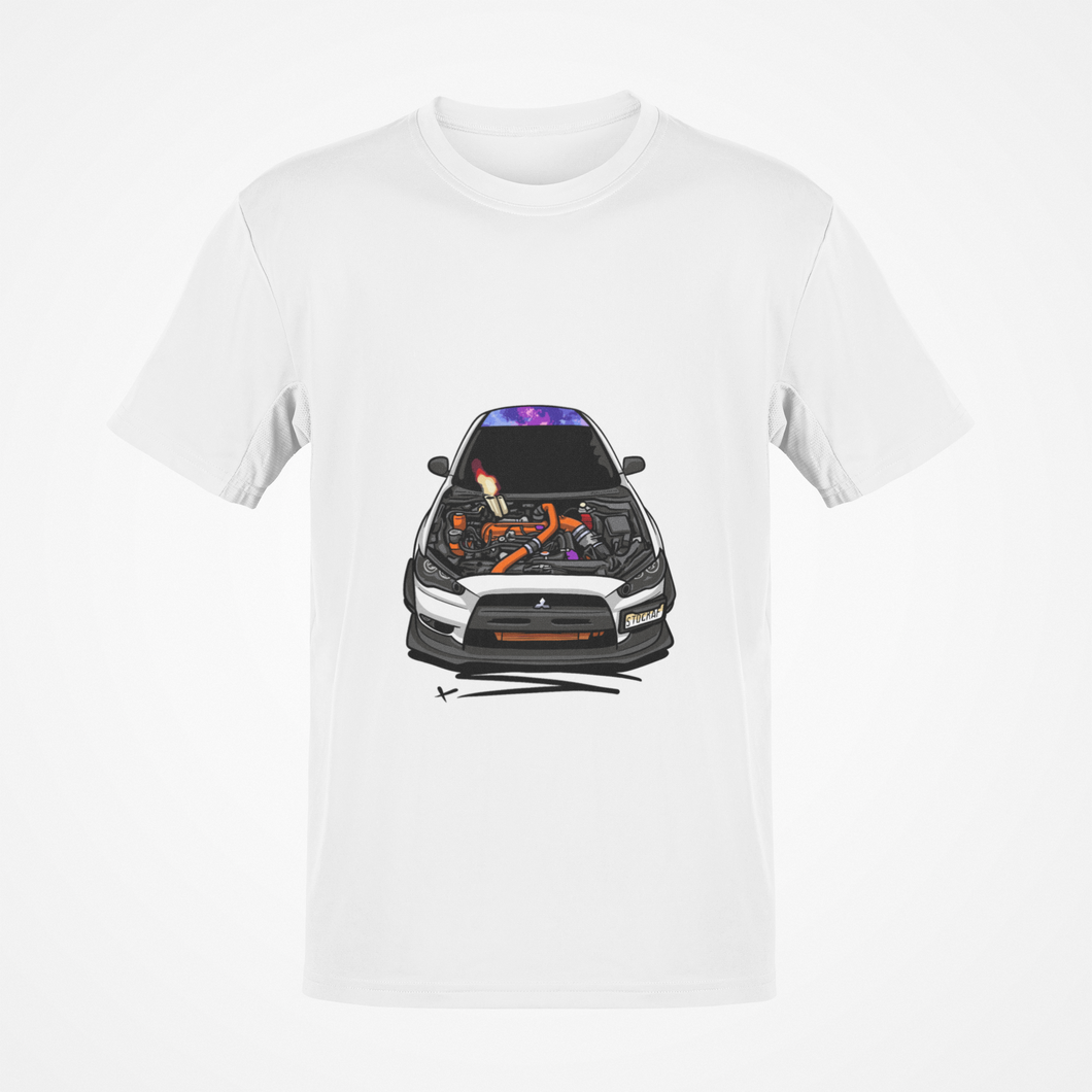 Mitsubishi Evolution X Premium Quality T-shirt FREE Shipping Worldwide!!
