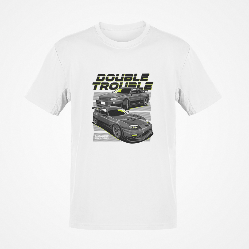 Supra MK4 & GT-R R34 Skyline Premium Quality T-shirt FREE Shipping Worldwide!!