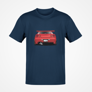 Nissan GT-R R34 Car Premium Quality T-shirt FREE Shipping Worldwide!!