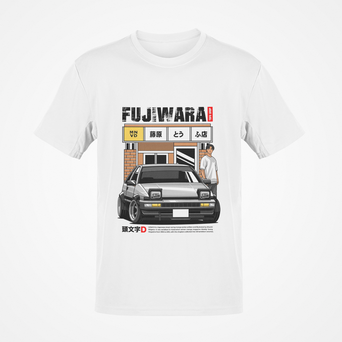 Fujiwara Tofu Shop Premium Quality T-shirt FREE Shipping Worldwide!!