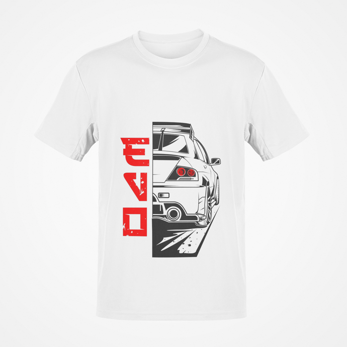 Mitsubishi Lancer EVO Premium Quality T-shirt FREE Shipping Worldwide!!