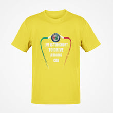 Load image into Gallery viewer, Alfa Romeo Premium Quality T-shirt FREE Shipping Worldwide!!