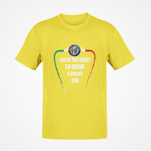 Alfa Romeo Premium Quality T-shirt FREE Shipping Worldwide!!
