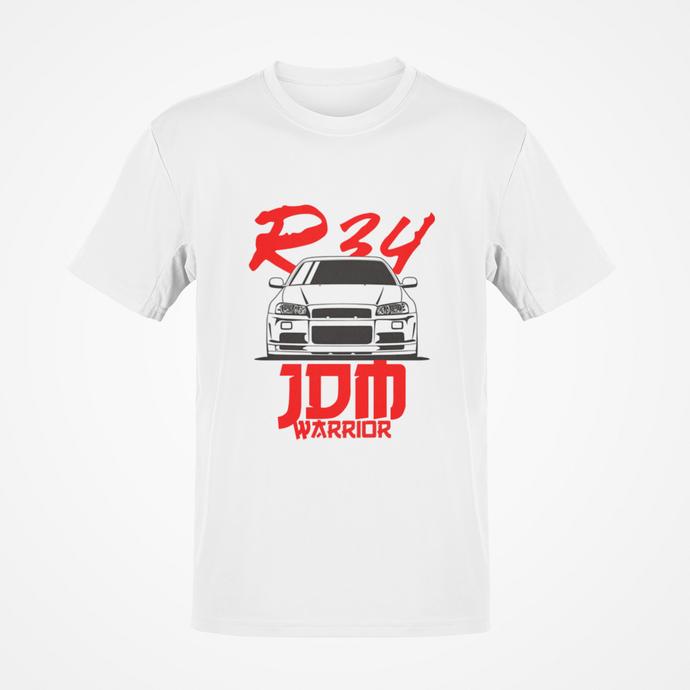 Nissan GT-R R34 Skyline Premium Quality T-shirt FREE Shipping Worldwide!!