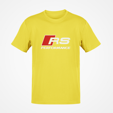 Load image into Gallery viewer, Audi RS Performance Premium Quality T-shirt FREE Shipping Worldwide!!