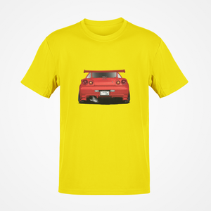 Nissan GT-R R34 Car Premium Quality T-shirt FREE Shipping Worldwide!!