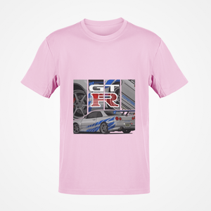 GT-R R34 Skyline Fast & Furious Premium Quality T-shirt FREE Shipping Worldwide!!