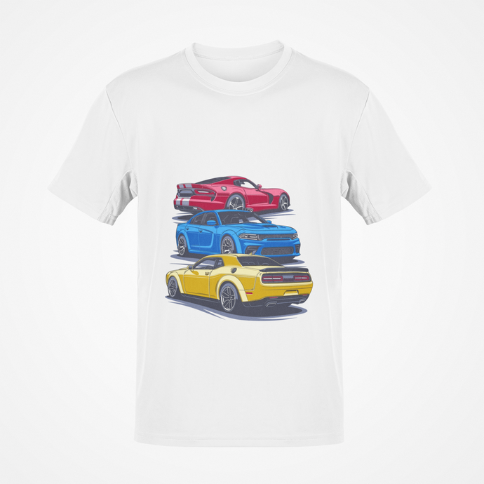 Muscle Cars Premium Quality T-shirt FREE Shipping Worldwide!!