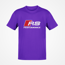 Load image into Gallery viewer, Audi RS Performance Premium Quality T-shirt FREE Shipping Worldwide!!