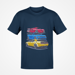 Muscle Cars Premium Quality T-shirt FREE Shipping Worldwide!!