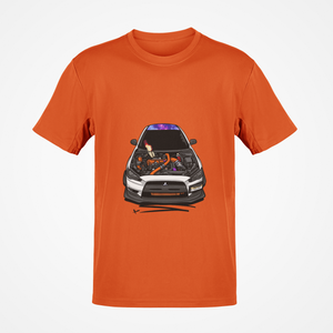 Mitsubishi Evolution X Premium Quality T-shirt FREE Shipping Worldwide!!