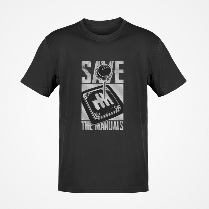 T-shirt de qualité supérieure Save The Manuals Livraison GRATUITE dans le monde entier !!